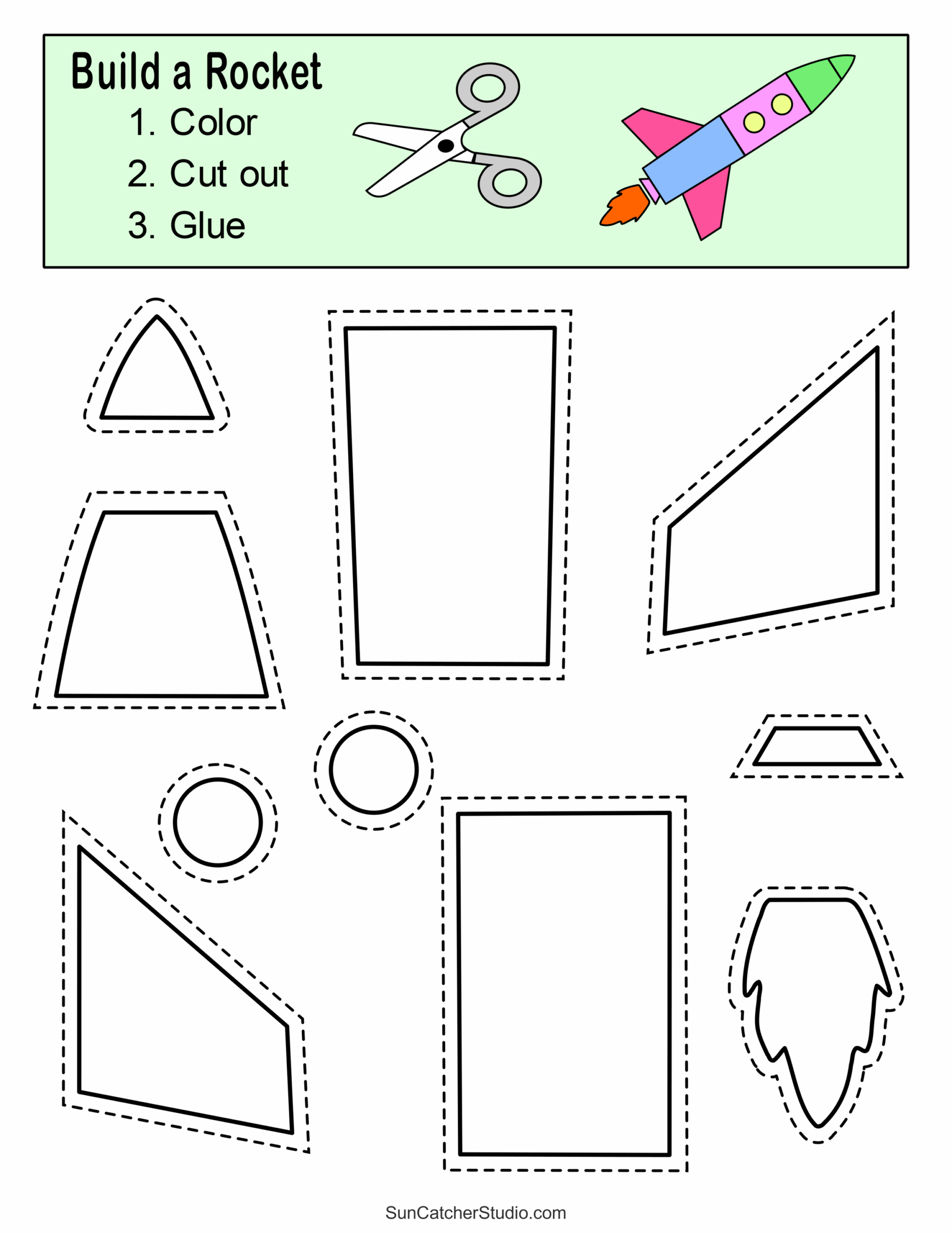 Free Printable Cut And Glue Worksheets Free Printable Cut And Glue Worksheets