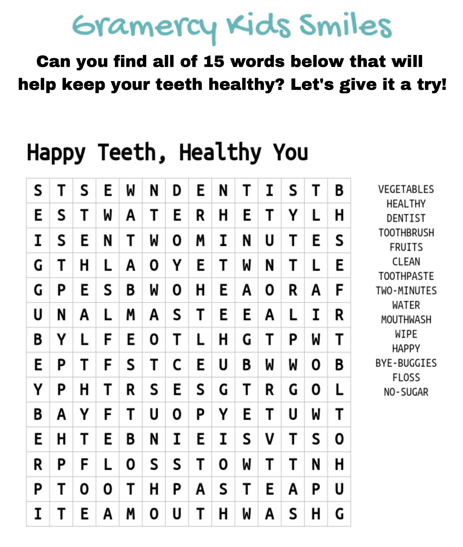 Free Printable Dental Health Worksheets Free Printable Dental Health Worksheets