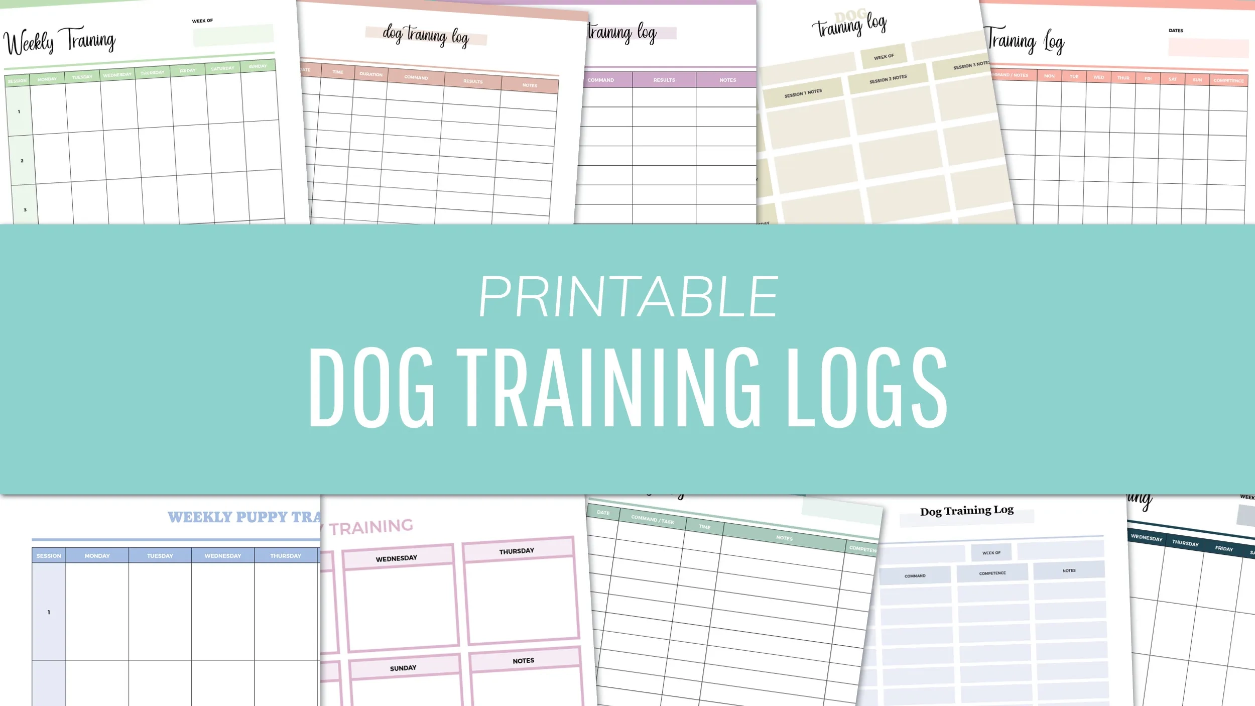 Free Printable Dog Training Worksheets Free Printable Dog Training Worksheets
