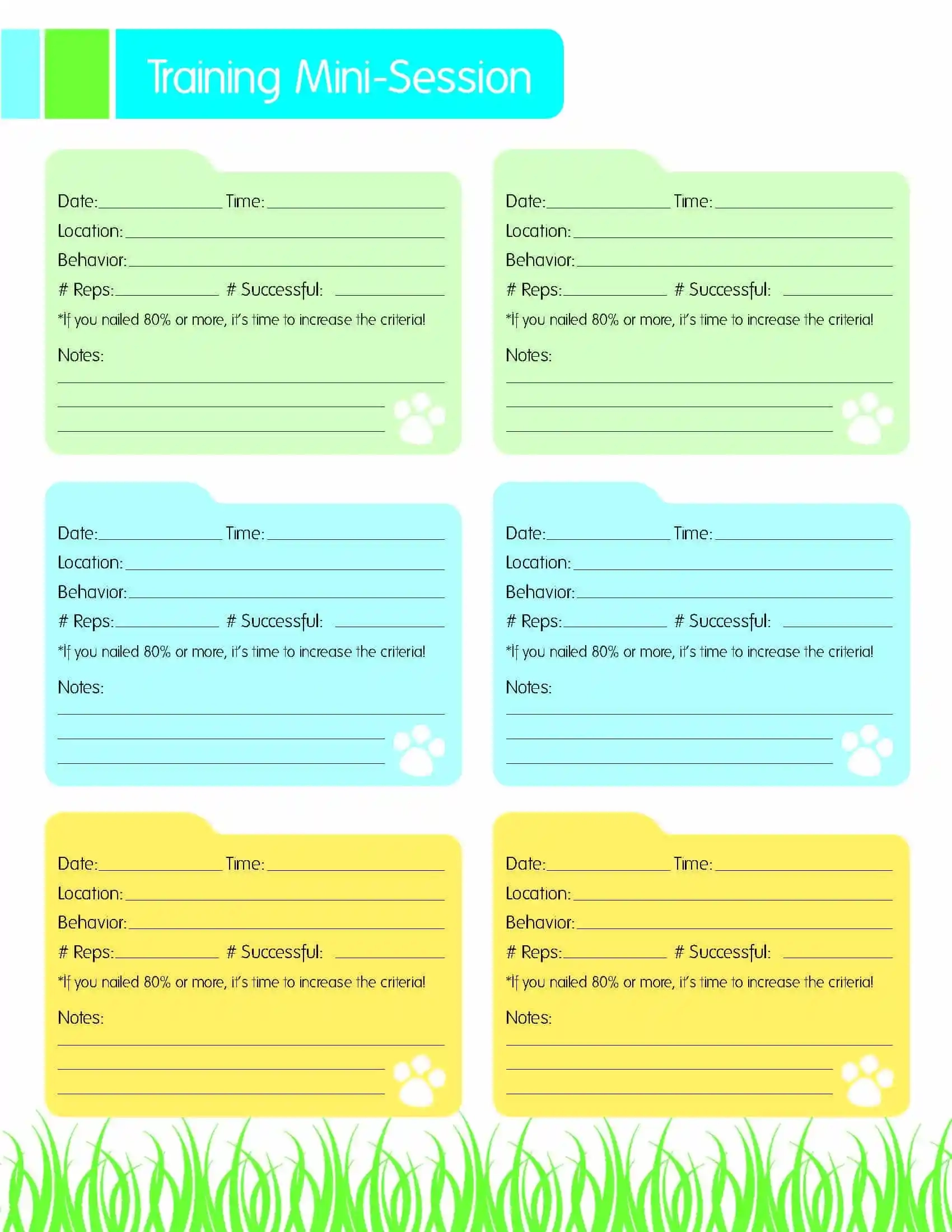 Dog Training Resource Free Mini Session Training Printable Oh Dog Training Resource Free Mini Session Training Printable Oh
