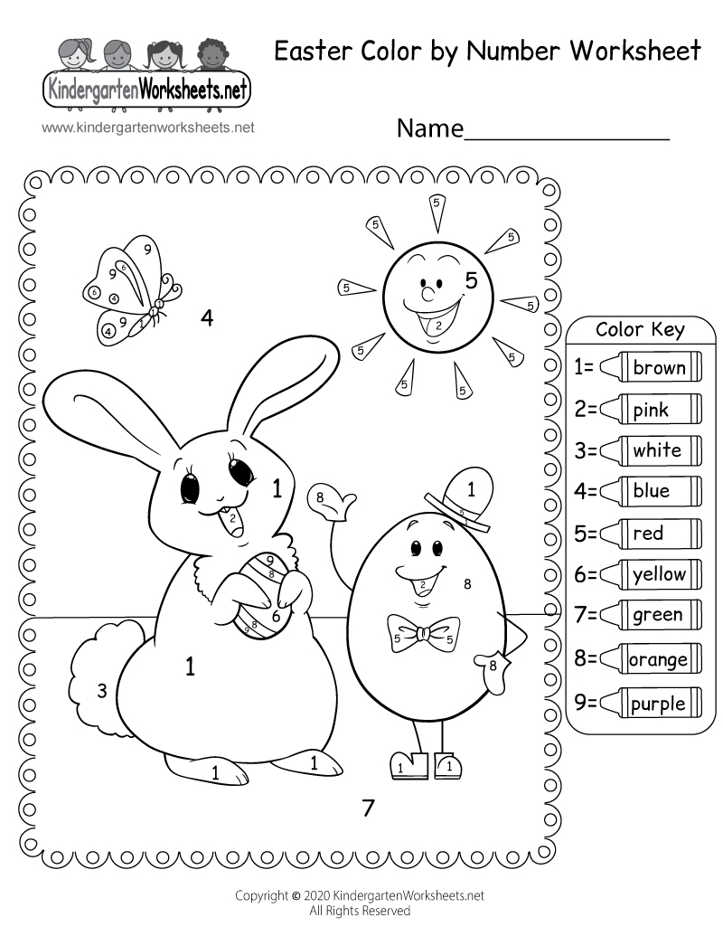 Easter Color By Number Worksheet Free Printable Digital amp PDF Easter Color By Number Worksheet Free Printable Digital amp PDF