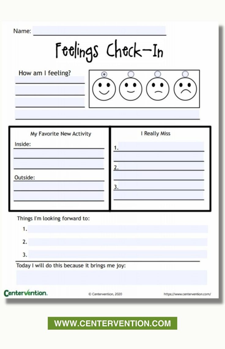 Emotional Check In For Students Free Worksheet For Elementary Or Emotional Check In For Students Free Worksheet For Elementary Or