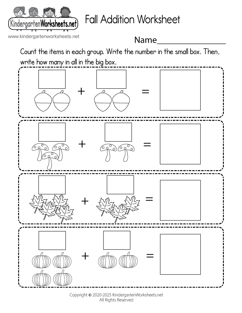 Fall Addition Worksheet Free Printable Digital amp PDF Fall Addition Worksheet Free Printable Digital amp PDF