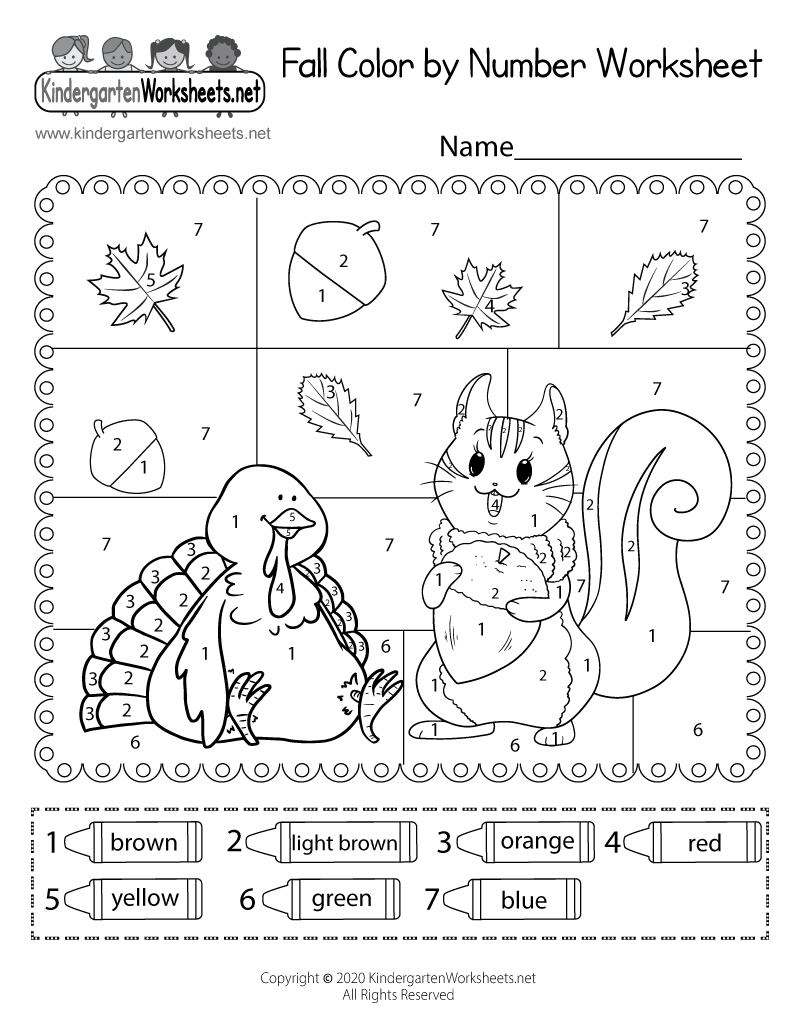 Fall Color By Number Worksheet Free Printable Digital amp PDF Fall Color By Number Worksheet Free Printable Digital amp PDF