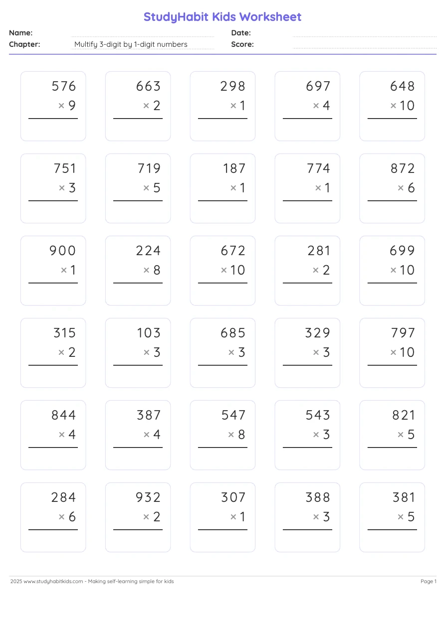 Multiplication Worksheets Grade 4 Printable Multiplication Worksheets Grade 4 Printable
