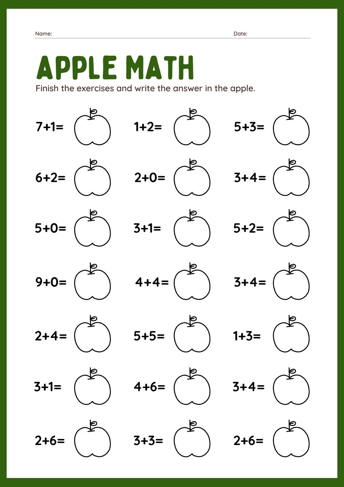 1st Grade Math Printable Worksheets 1st Grade Math Printable Worksheets