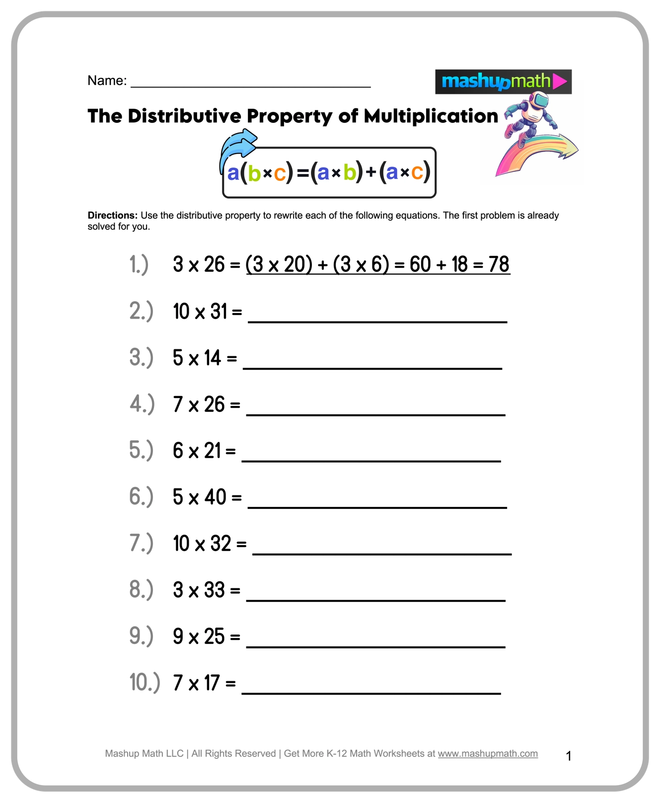 Free 4th Grade Math Worksheets Printable Mashup Math Free 4th Grade Math Worksheets Printable Mashup Math