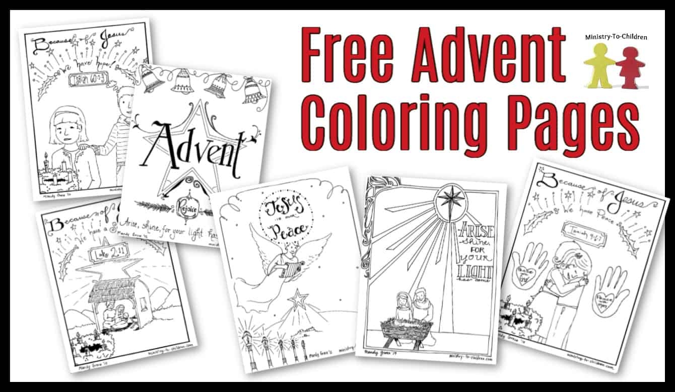 Free Advent Coloring Pages For Kids Christmas Printables Free Advent Coloring Pages For Kids Christmas Printables