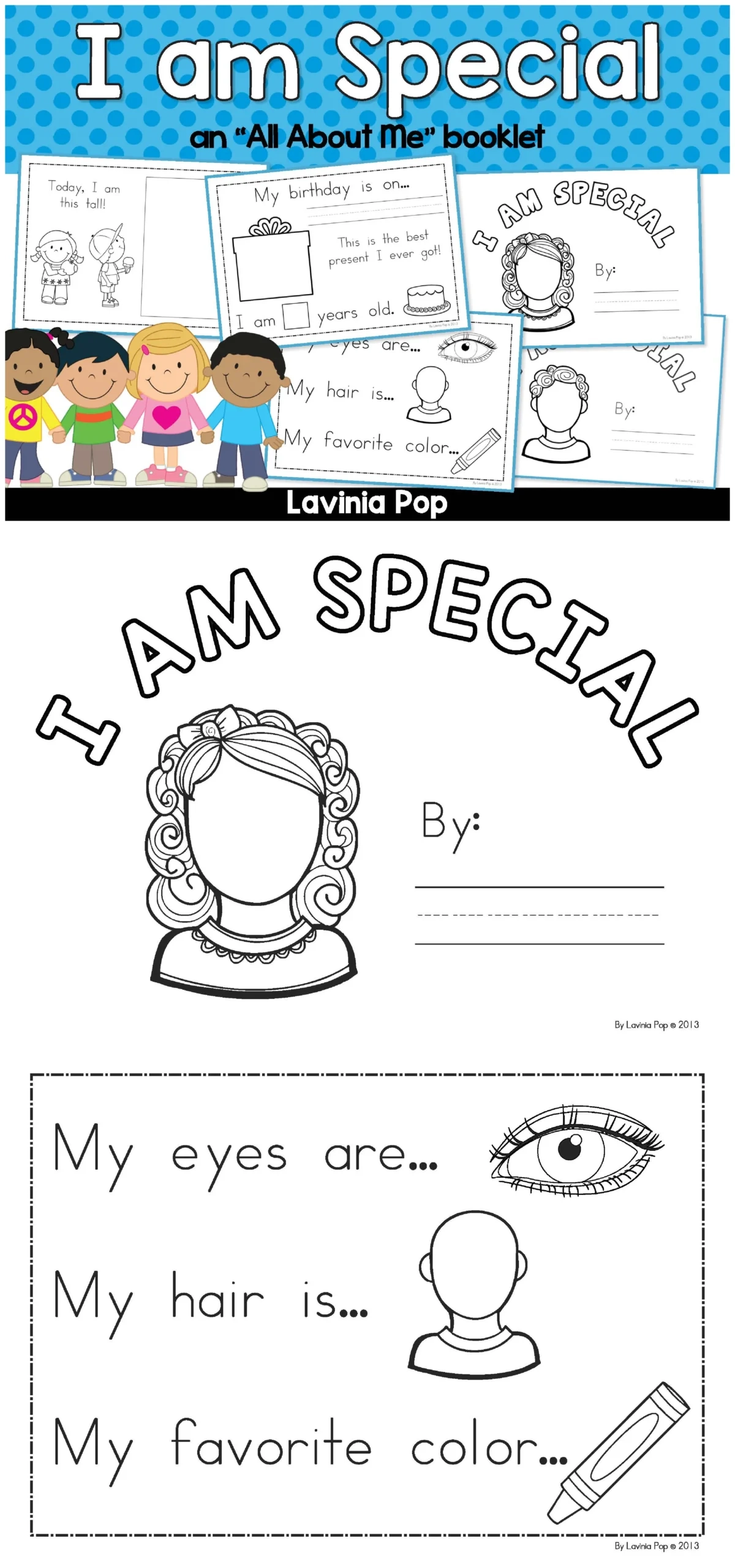 Free Printable All About Me Worksheet Preschool Free Printable All About Me Worksheet Preschool