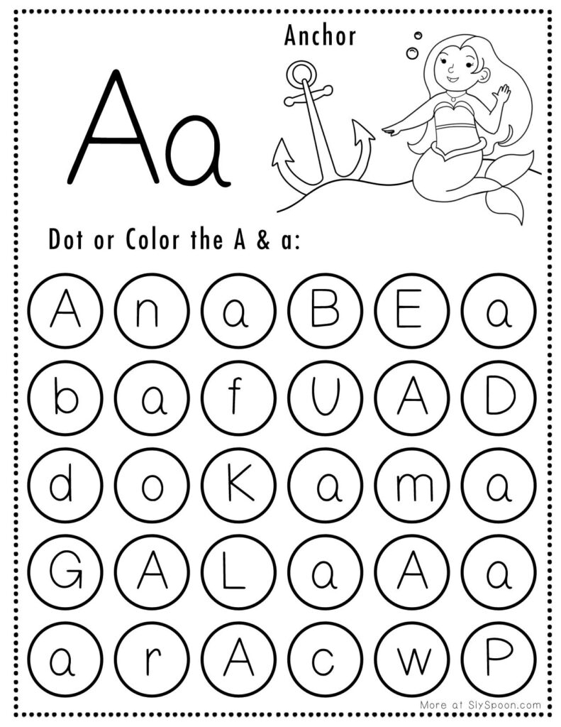 Free Printable Letter A Worksheets For Preschoolers Free Printable Letter A Worksheets For Preschoolers