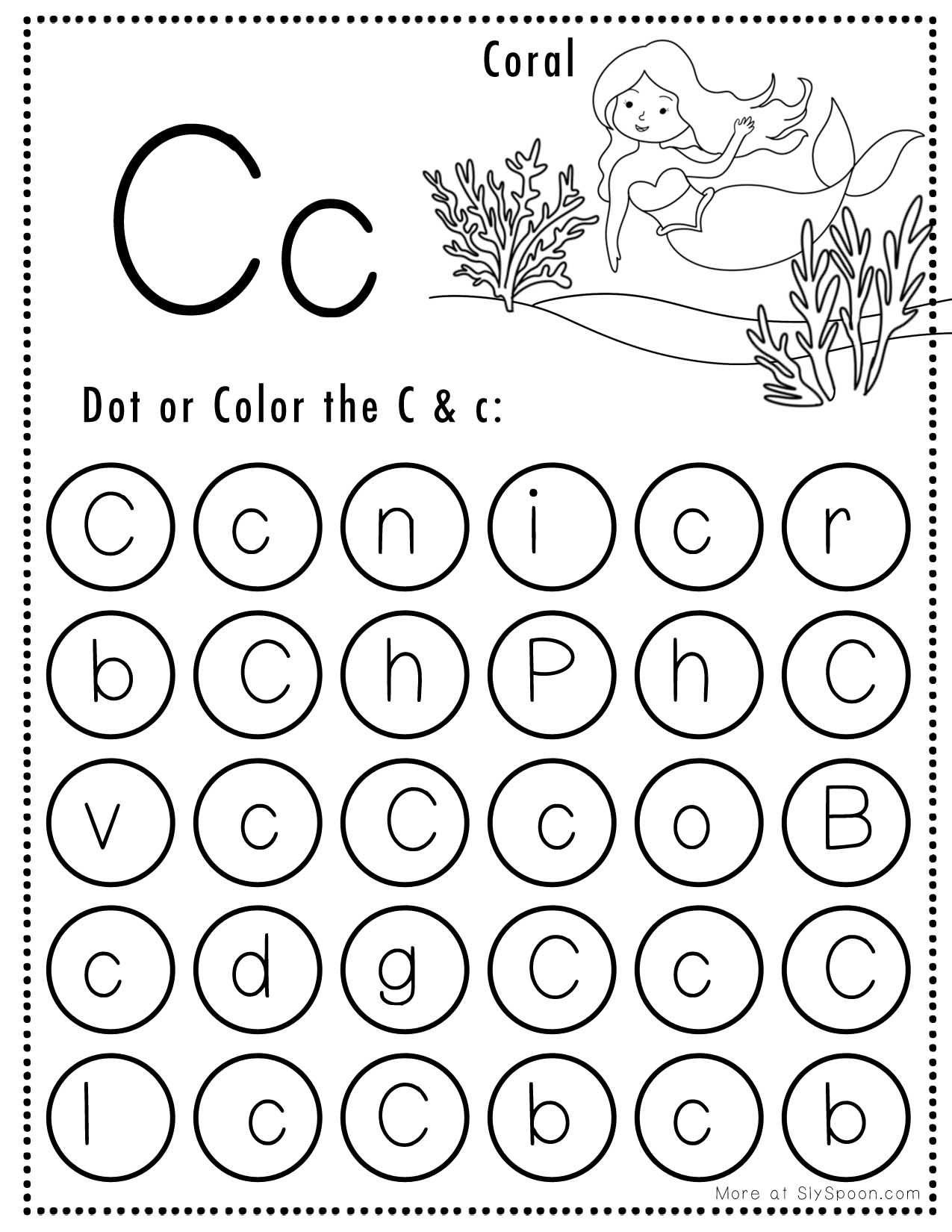 Letter C Worksheets Printable Letter C Worksheets Printable