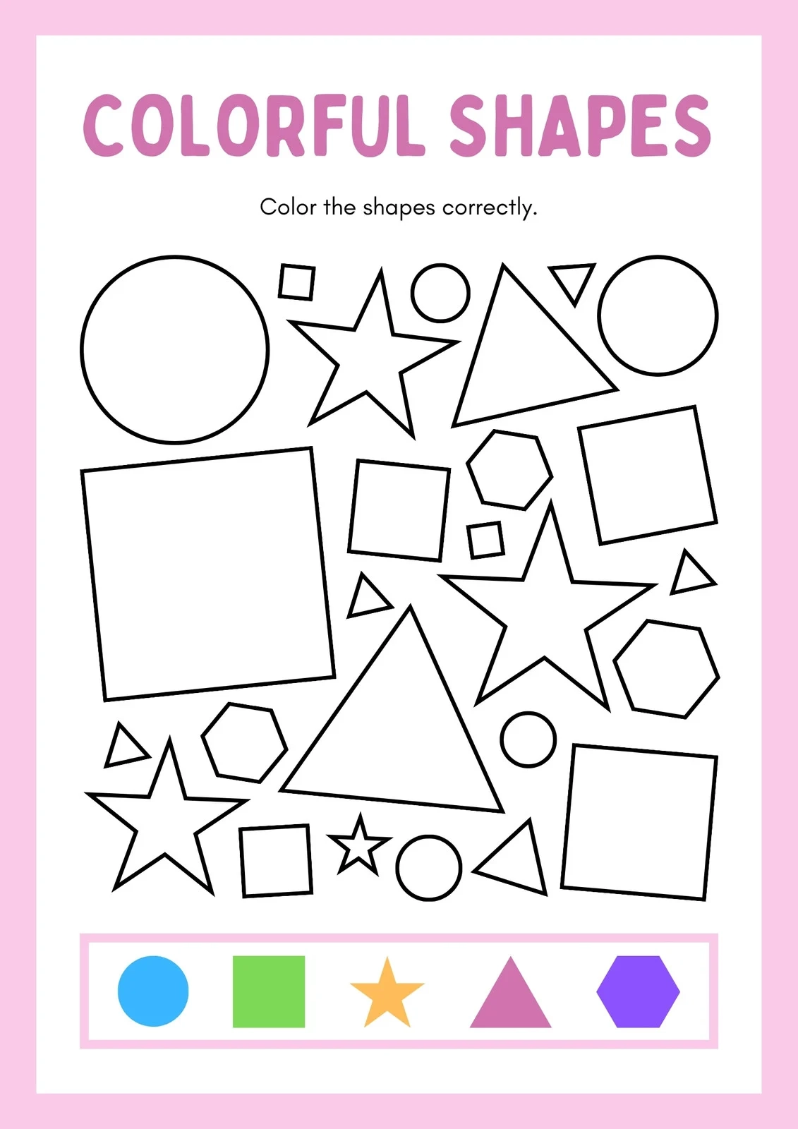 Pre-K Printable Worksheets Pre-K Printable Worksheets