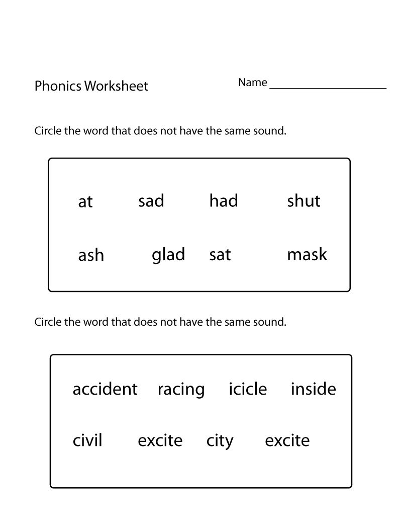 Free And Printable 1st Grade Worksheets Free And Printable 1st Grade Worksheets