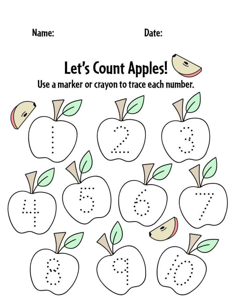 Free Apple Worksheets For Preschool The Hollydog Blog Free Apple Worksheets For Preschool The Hollydog Blog