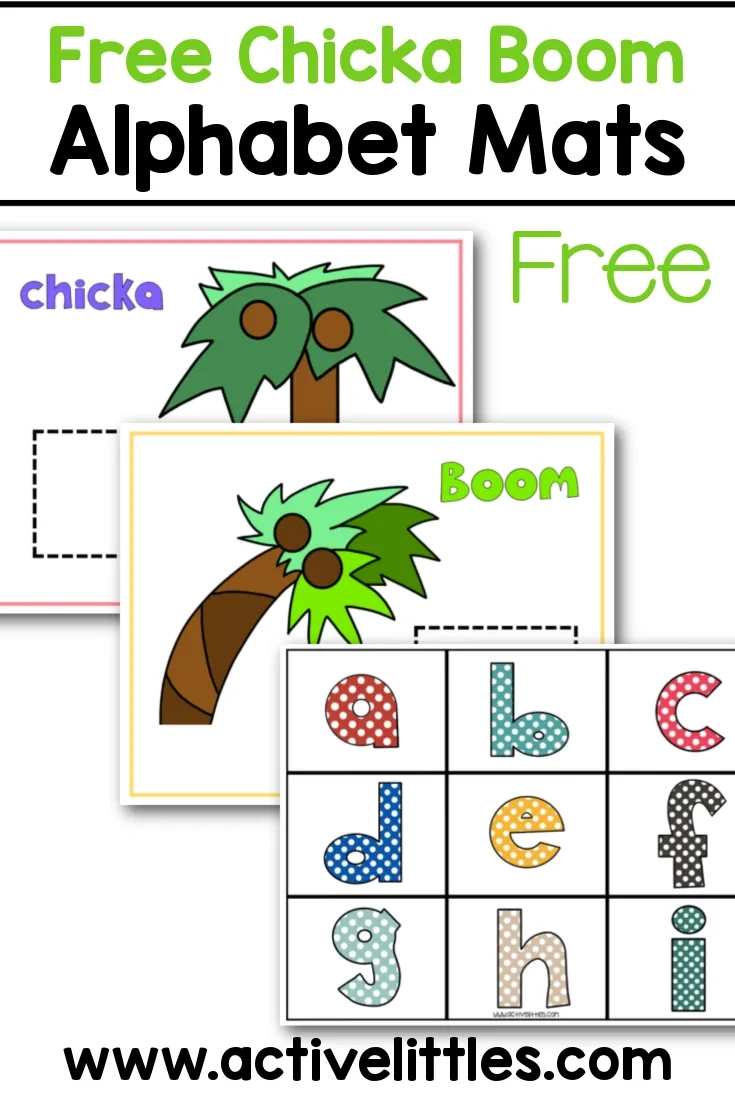 Free Chicka Chicka Boom Boom Alphabet Mats Active Littles Free Chicka Chicka Boom Boom Alphabet Mats Active Littles