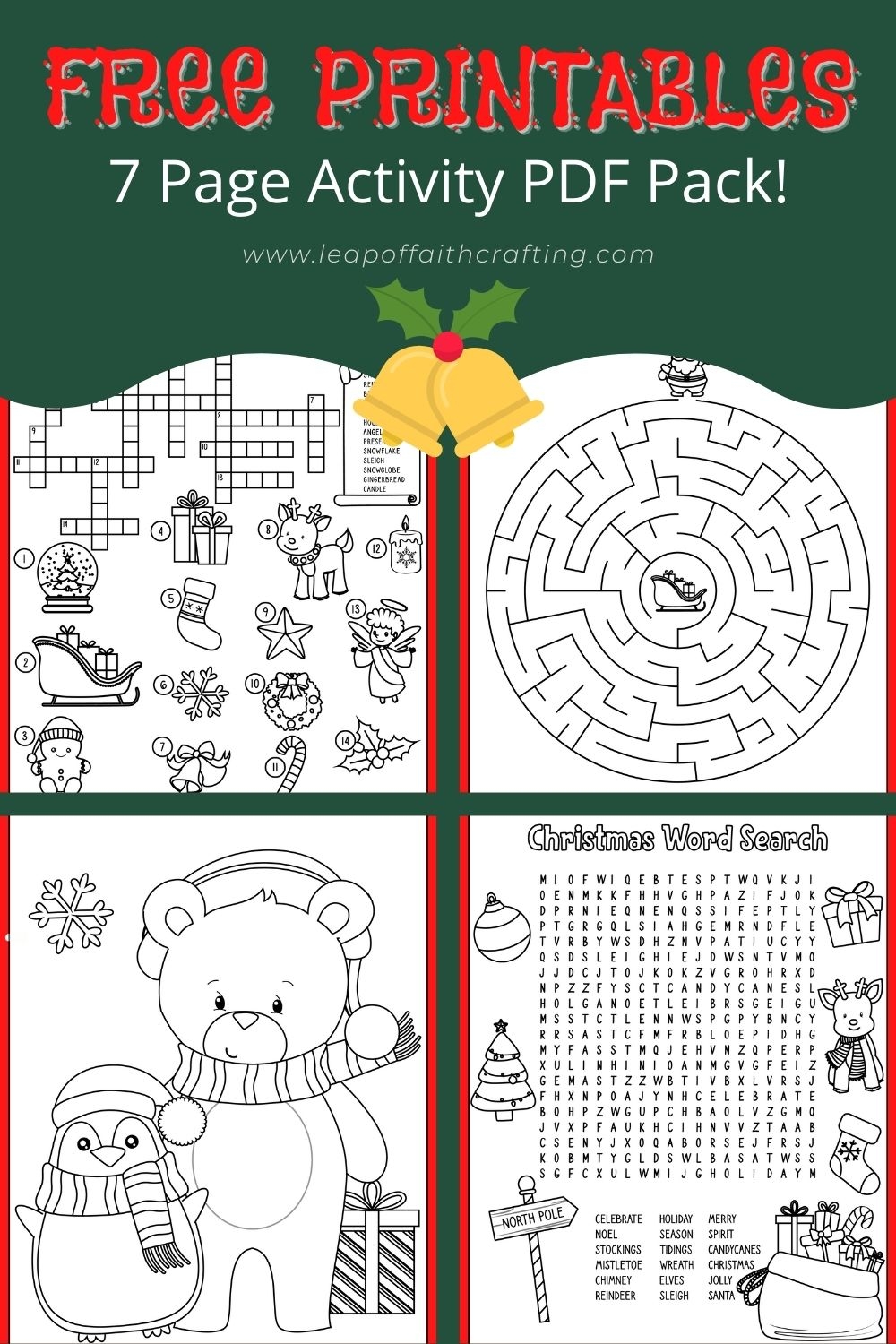 FREE Christmas Worksheets Coloring Sheets Word Search amp More FREE Christmas Worksheets Coloring Sheets Word Search amp More