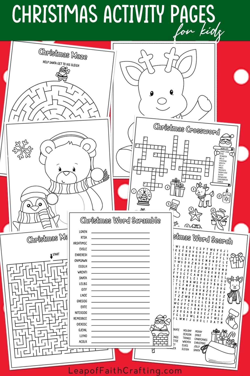 Christmas Worksheets Printables Free