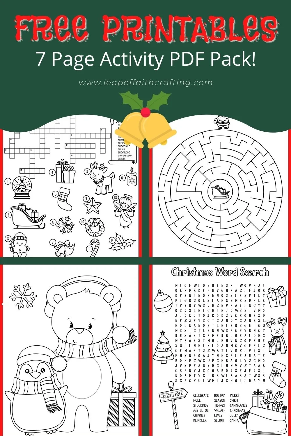 FREE Christmas Worksheets Coloring Sheets Word Search amp More FREE Christmas Worksheets Coloring Sheets Word Search amp More