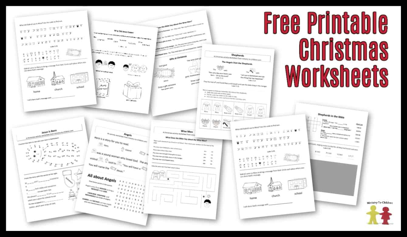 Free Christmas Worksheets For Kids Free Printable Activity Sheets Free Christmas Worksheets For Kids Free Printable Activity Sheets