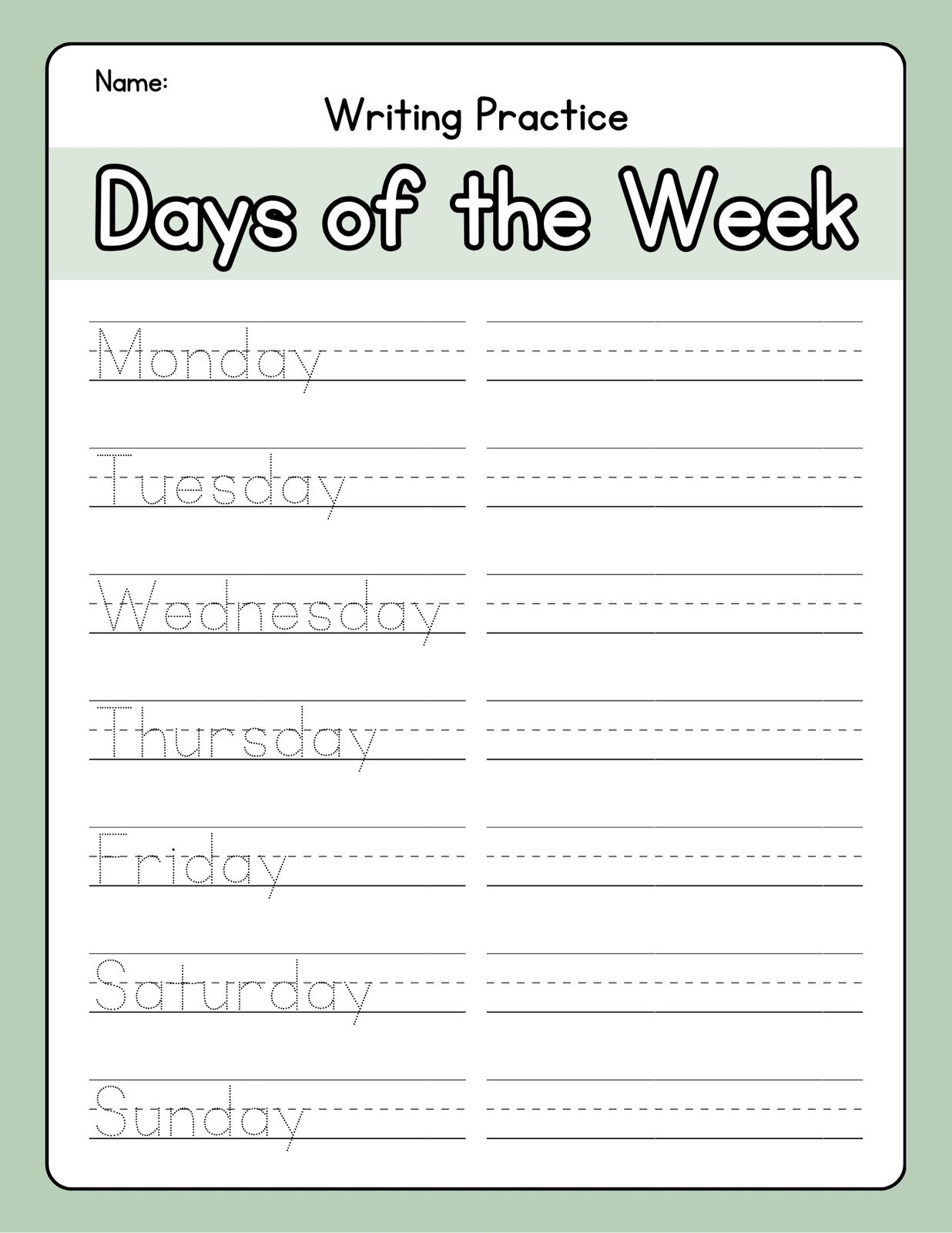 Free Custom 1st Grade Writing Worksheet Templates Canva Free Custom 1st Grade Writing Worksheet Templates Canva