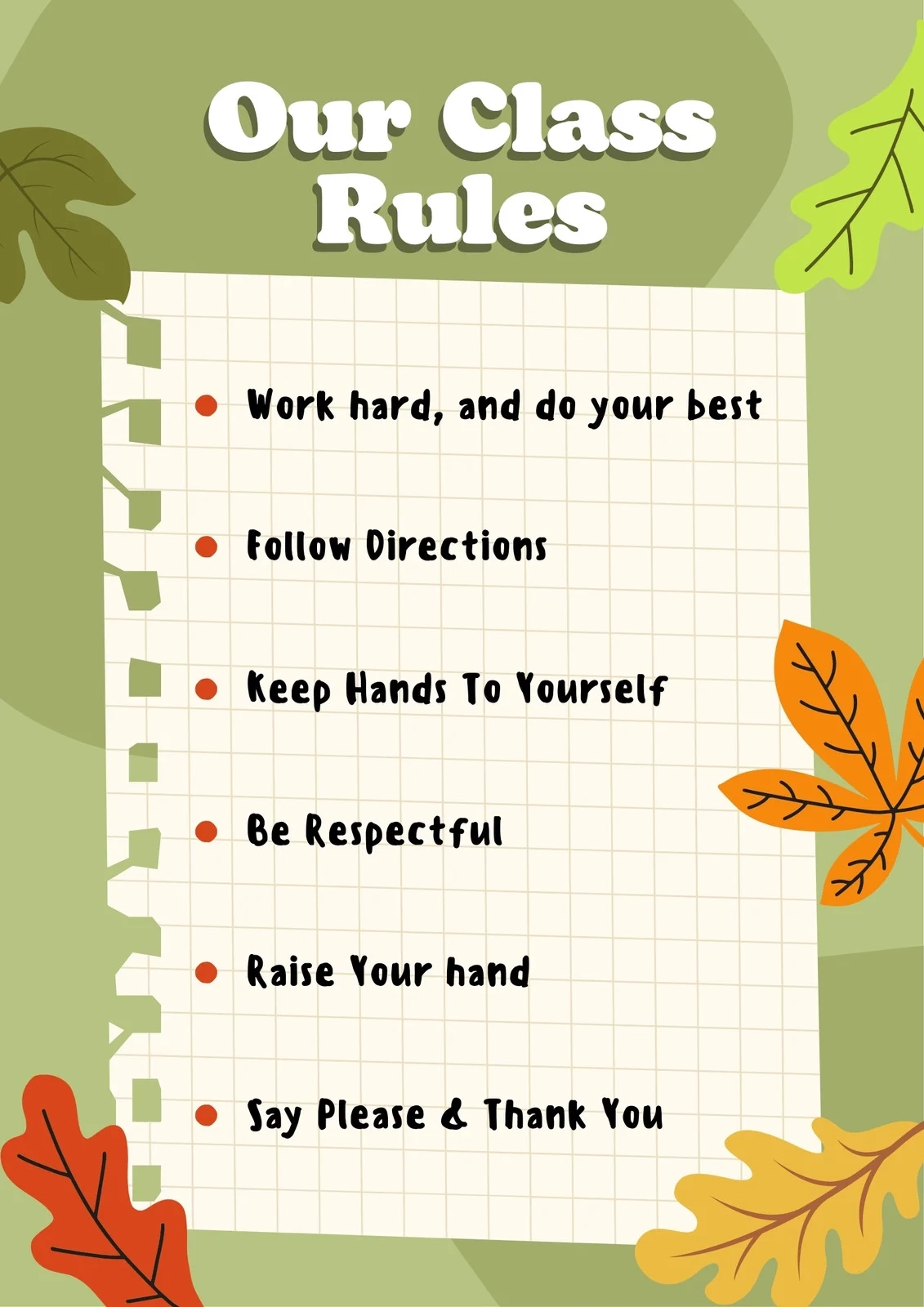Free Printable Classroom Rules Worksheets Free Printable Classroom Rules Worksheets