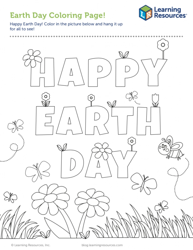 Free Earth Day Printables For Kids Learning Resources Free Earth Day Printables For Kids Learning Resources