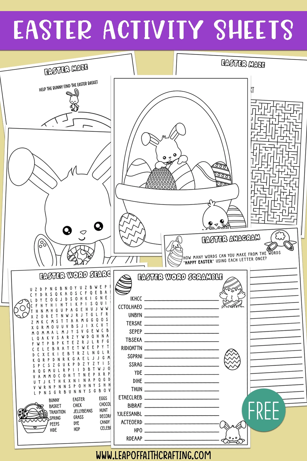 Free Printable Easter Worksheets