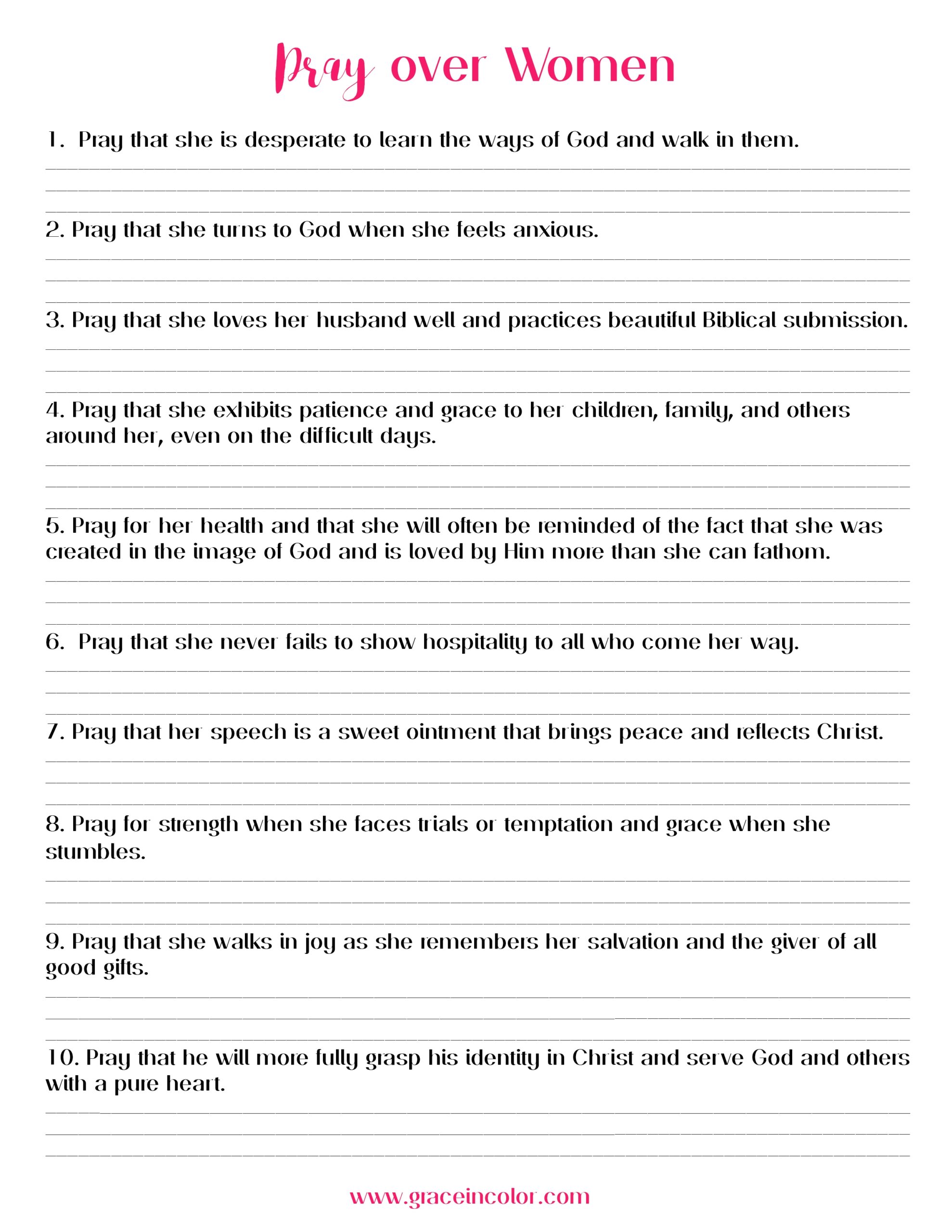 Free Grace In Color Worksheets Library Free Grace In Color Worksheets Library