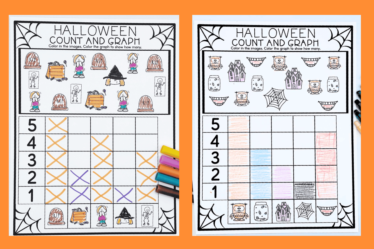 Free Printable Halloween Graphing Worksheets Free Printable Halloween Graphing Worksheets