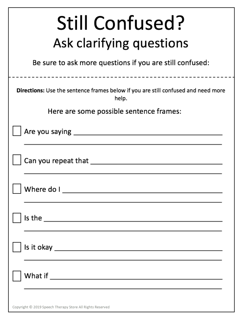 Free High School Self Advocacy Worksheet Everyday Speech Free High School Self Advocacy Worksheet Everyday Speech