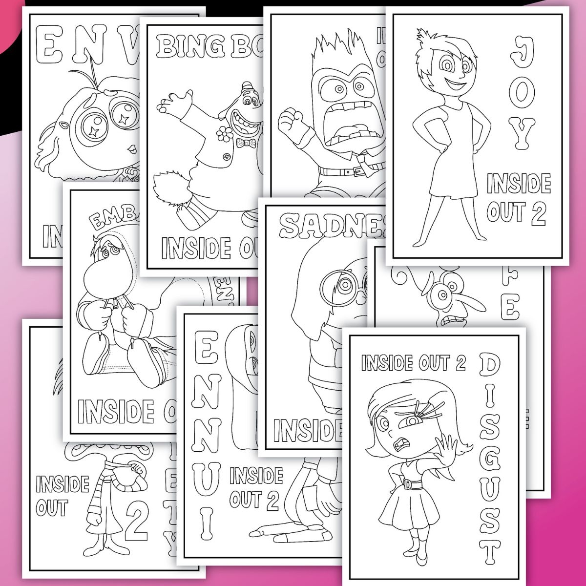 Free Printable Inside Out Worksheets Free Printable Inside Out Worksheets
