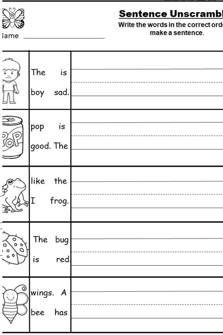 Free Kindergarten Writing Printable Kindermomma Free Kindergarten Writing Printable Kindermomma