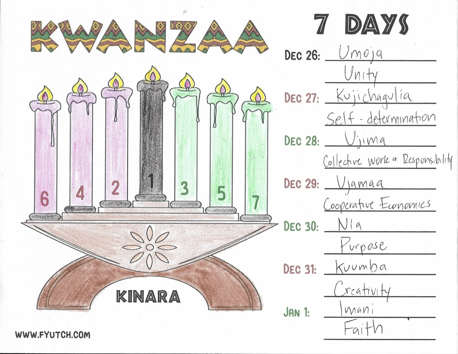 FREE Kwanzaa Worksheet And Coloring Page Grades K 5 Fy tch FREE Kwanzaa Worksheet And Coloring Page Grades K 5 Fy tch