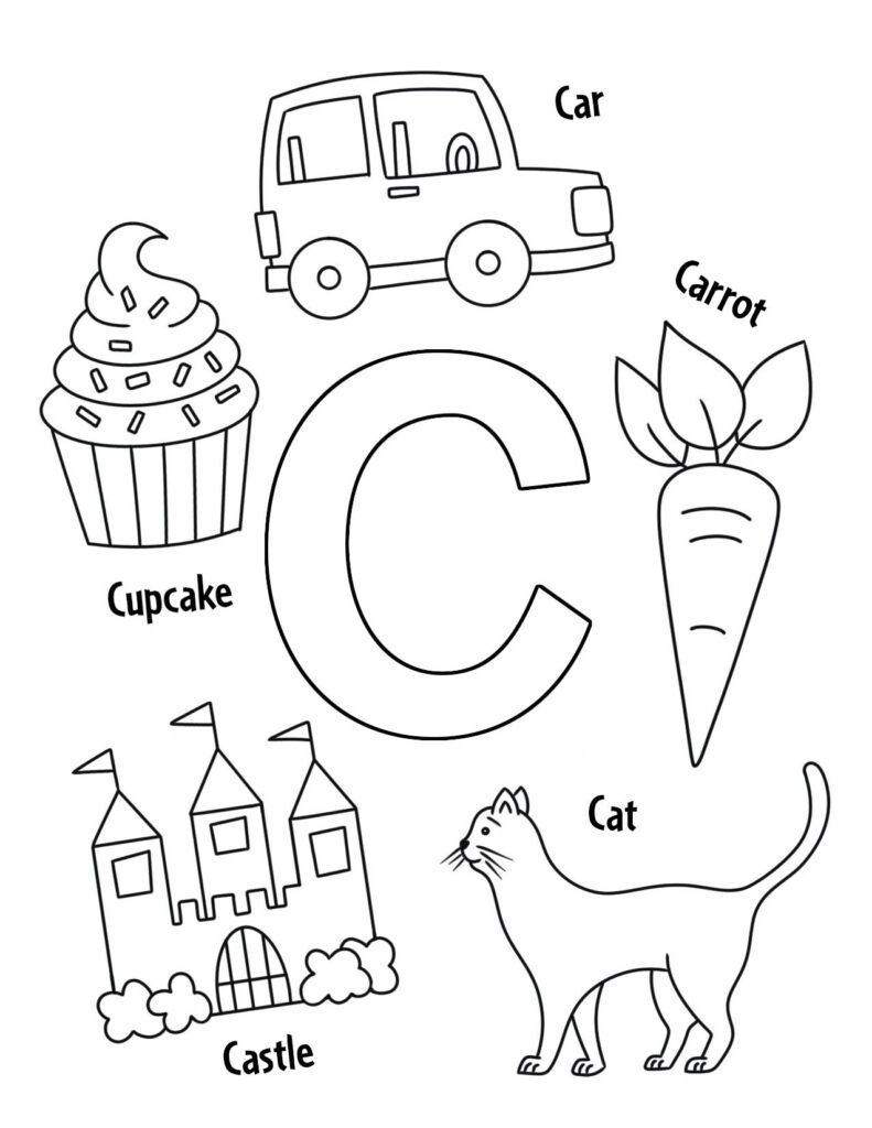 Free Printable Letter C Worksheets For Preschool Free Printable Letter C Worksheets For Preschool