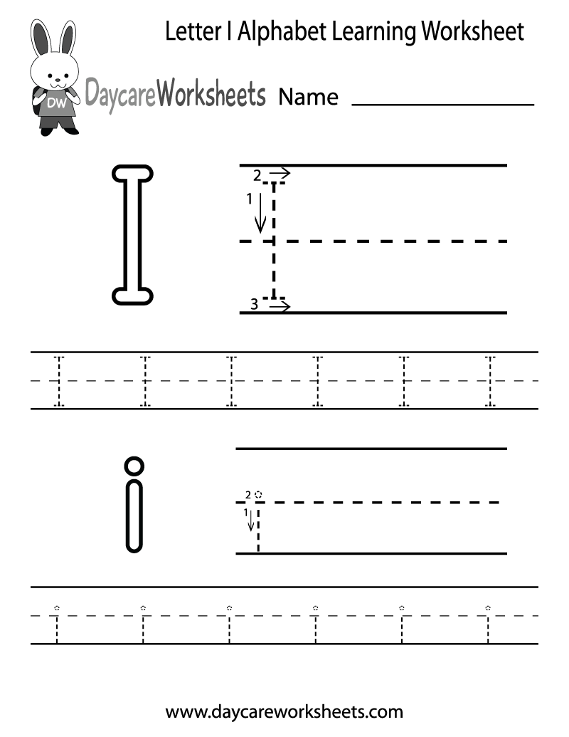 Free Printable Letter I Worksheets For Preschoolers Free Printable Letter I Worksheets For Preschoolers