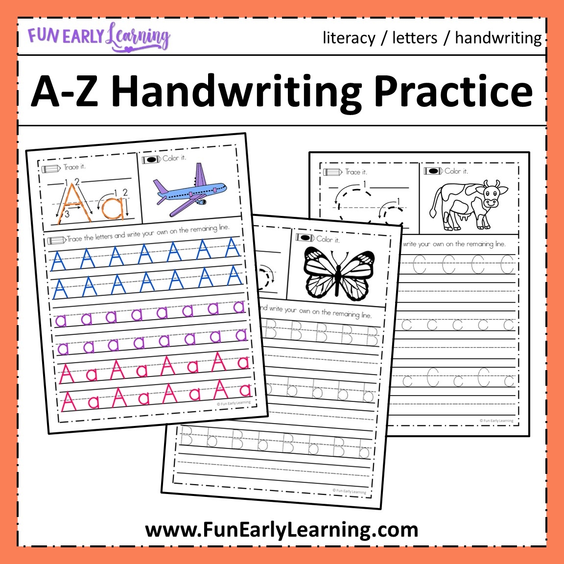 Free Printable Handwriting Practice Worksheets Free Printable Handwriting Practice Worksheets