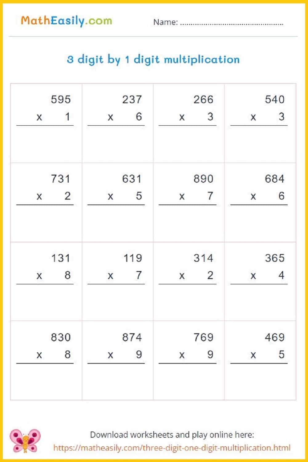 Simple Math Worksheets Printable Simple Math Worksheets Printable