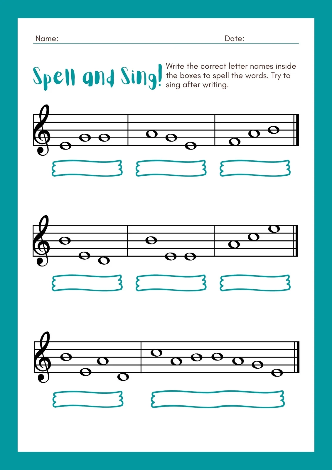 Free Music Worksheet Templates To Edit And Print Canva Free Music Worksheet Templates To Edit And Print Canva