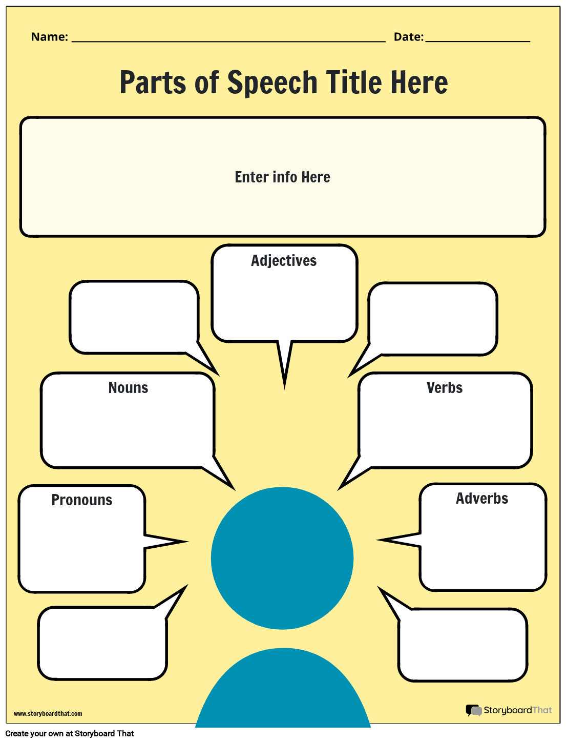Free Parts Of Speech Worksheets By Storyboard That In 2025 Free Parts Of Speech Worksheets By Storyboard That In 2025