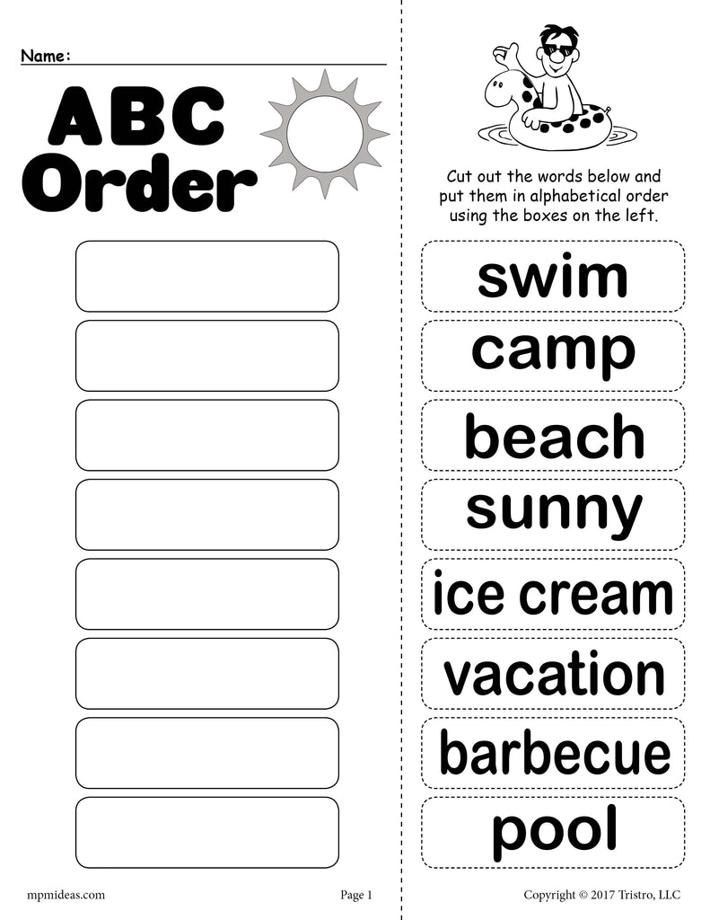 FREE Printable Alphabetical Order Worksheets Worksheets Library FREE Printable Alphabetical Order Worksheets Worksheets Library