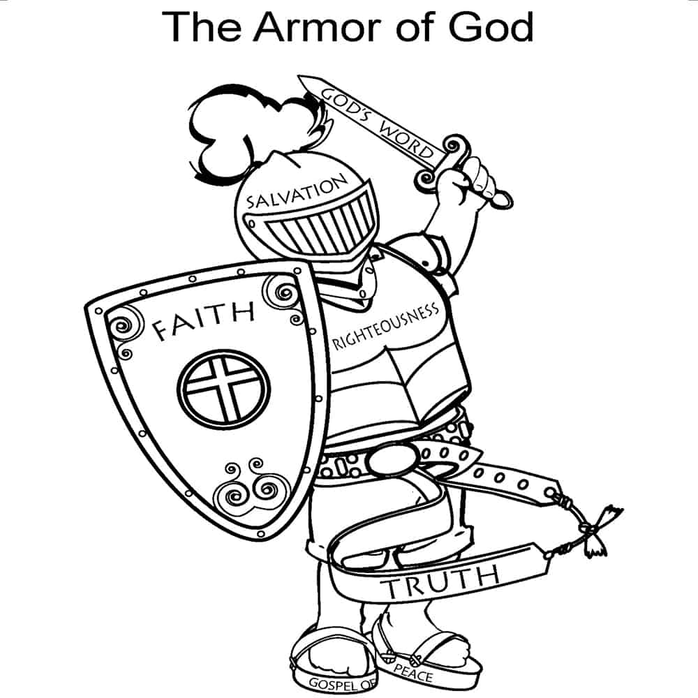 Free Printable Armor Of God Worksheets Free Printable Armor Of God Worksheets