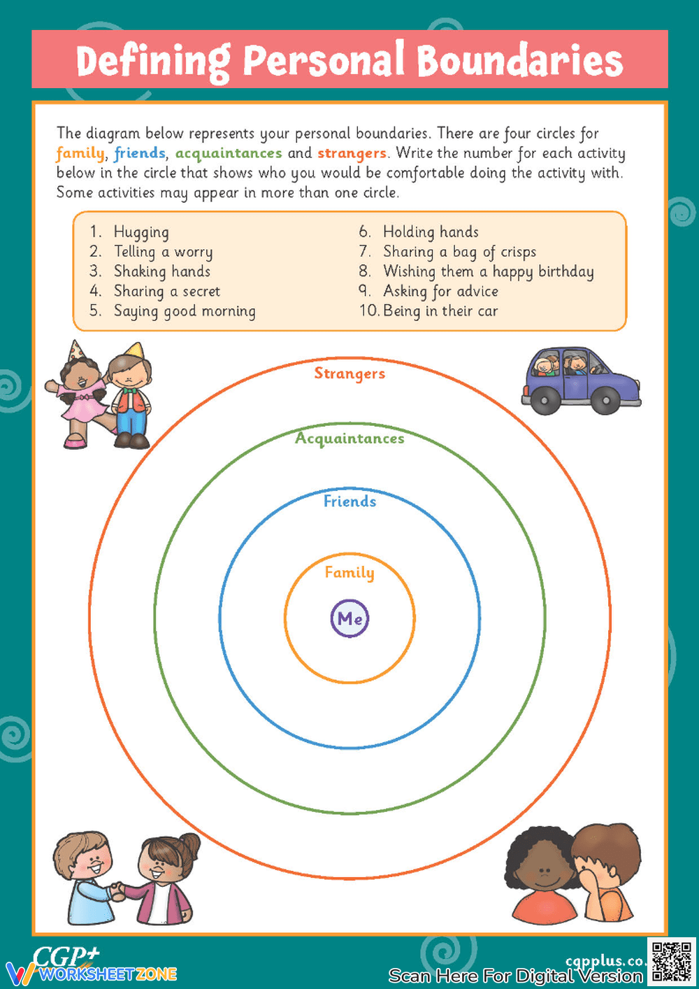 Free Printable Setting Boundaries Worksheet Free Printable Setting Boundaries Worksheet