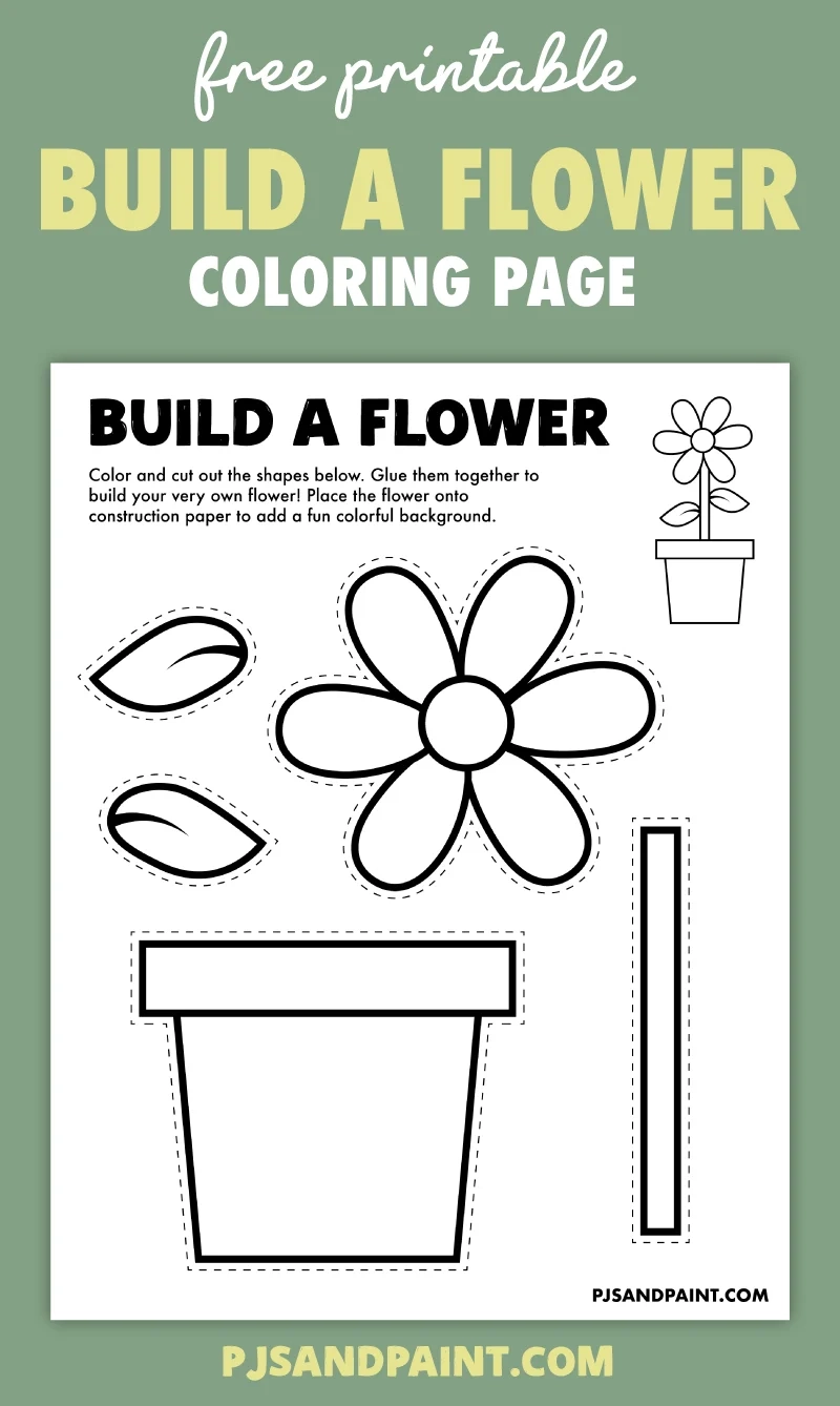 Flowers Printable Worksheets Flowers Printable Worksheets