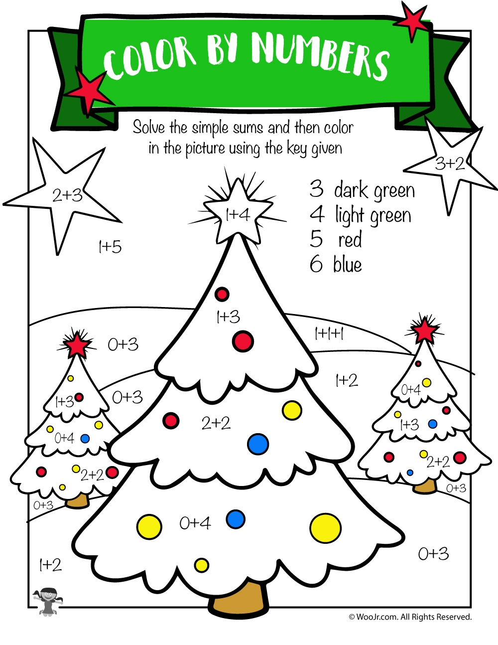 Free Printable Christmas Math Worksheets Pre K 1st Grade amp 2nd Free Printable Christmas Math Worksheets Pre K 1st Grade amp 2nd