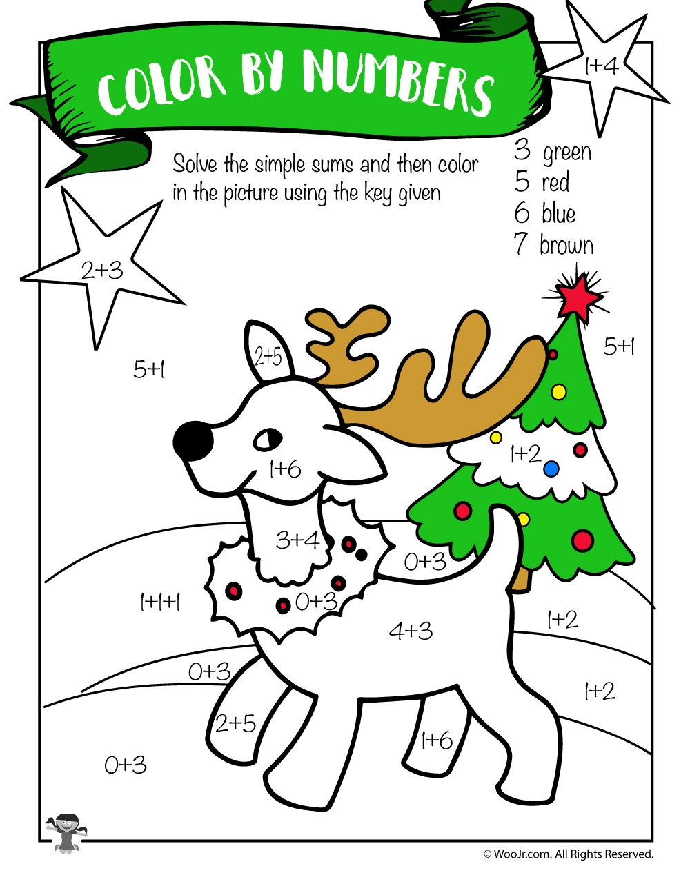 Free Printable Christmas Math Worksheets Pre K 1st Grade amp 2nd Free Printable Christmas Math Worksheets Pre K 1st Grade amp 2nd