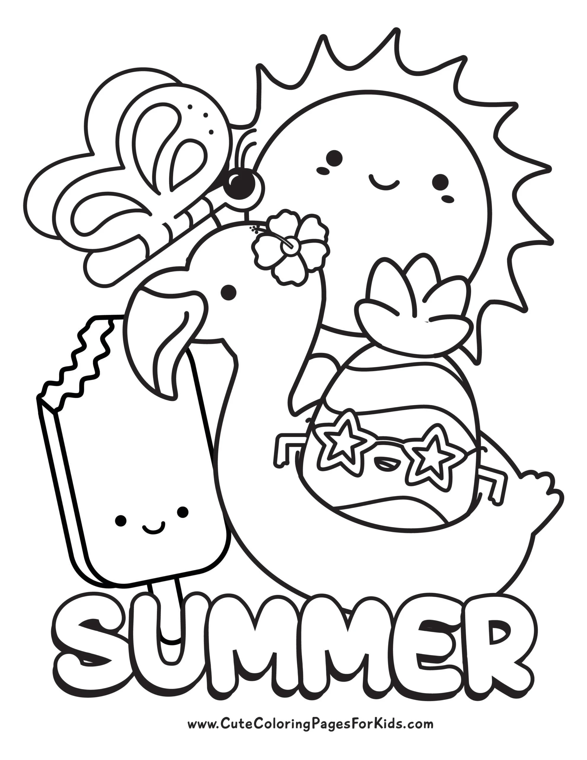 Free Printable Coloring Pages For Kids Cute amp Easy Designs Free Printable Coloring Pages For Kids Cute amp Easy Designs