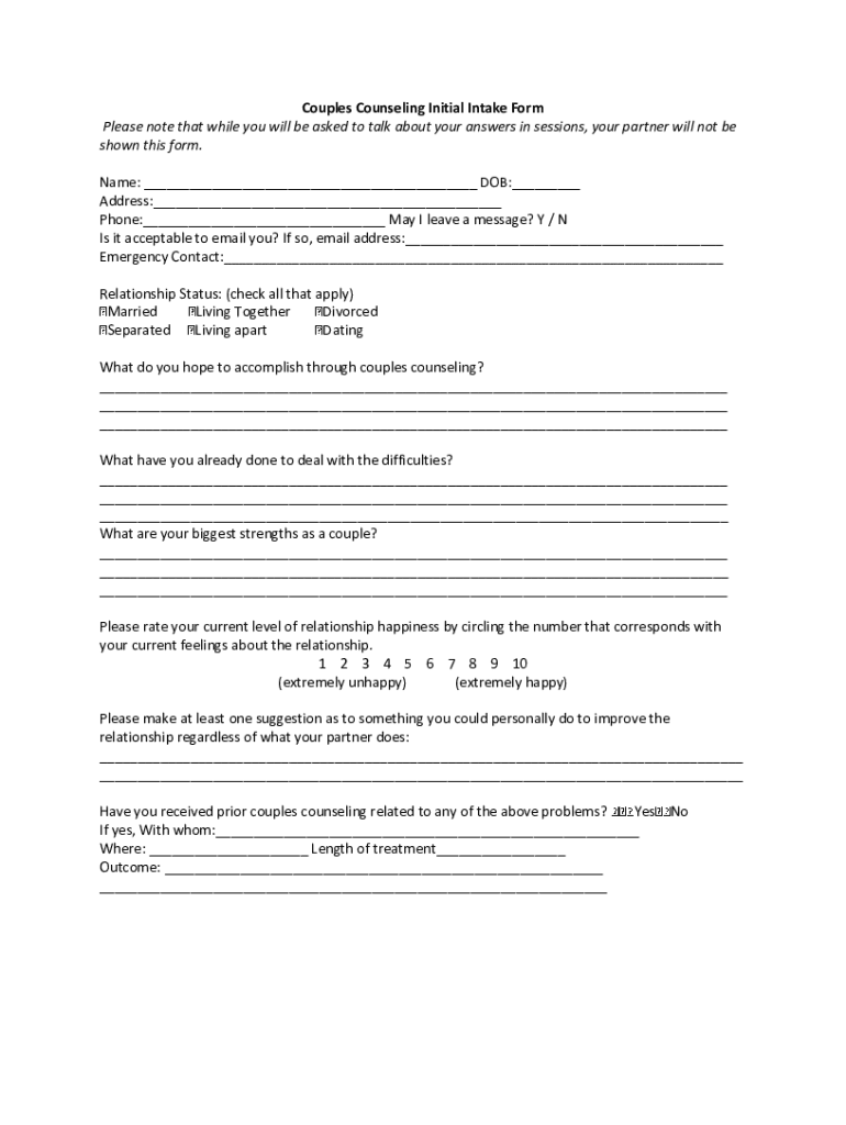 Free Printable Couples Therapy Worksheets Fill Out amp Sign Online Free Printable Couples Therapy Worksheets Fill Out amp Sign Online