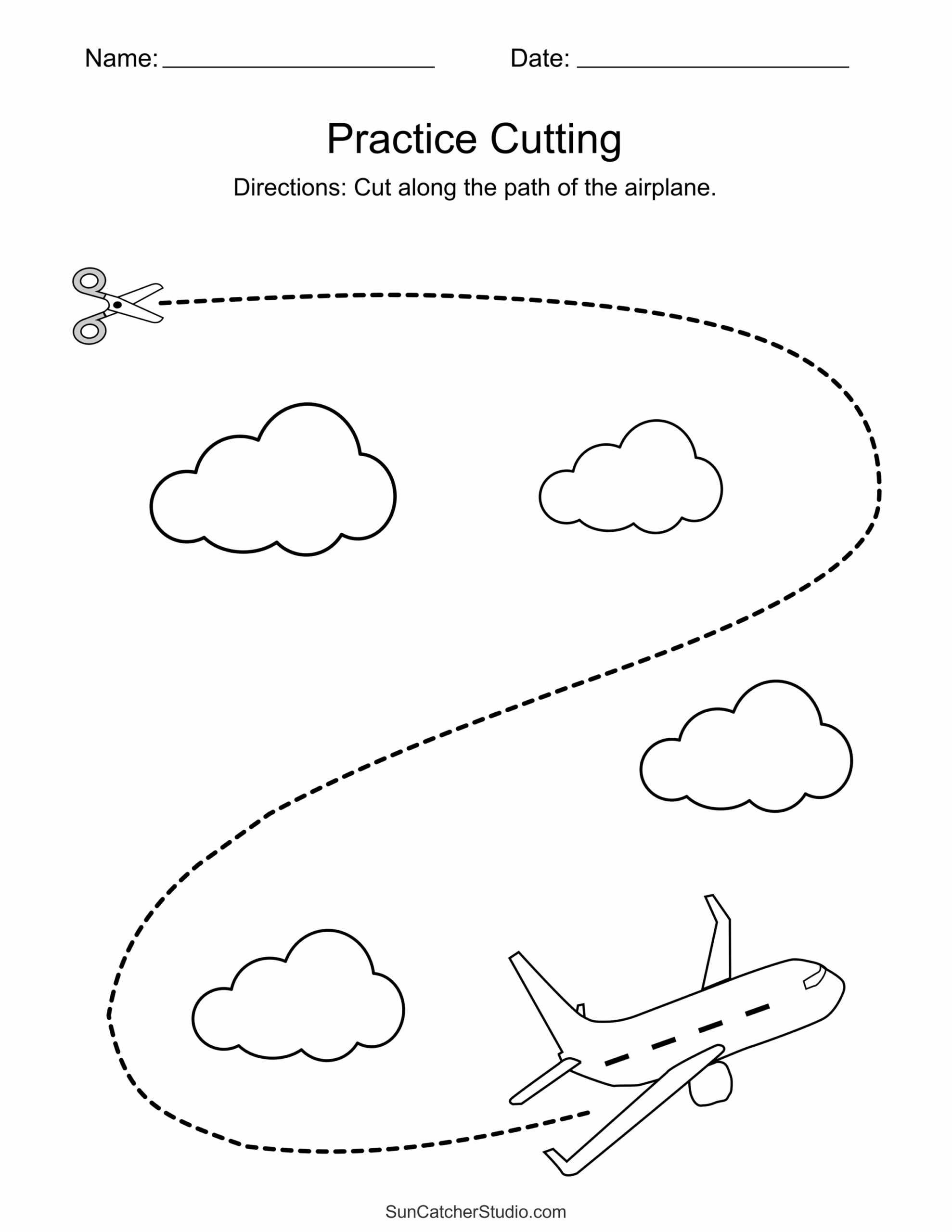 Free Printable Cutting Worksheets For Preschoolers Free Free Printable Cutting Worksheets For Preschoolers Free