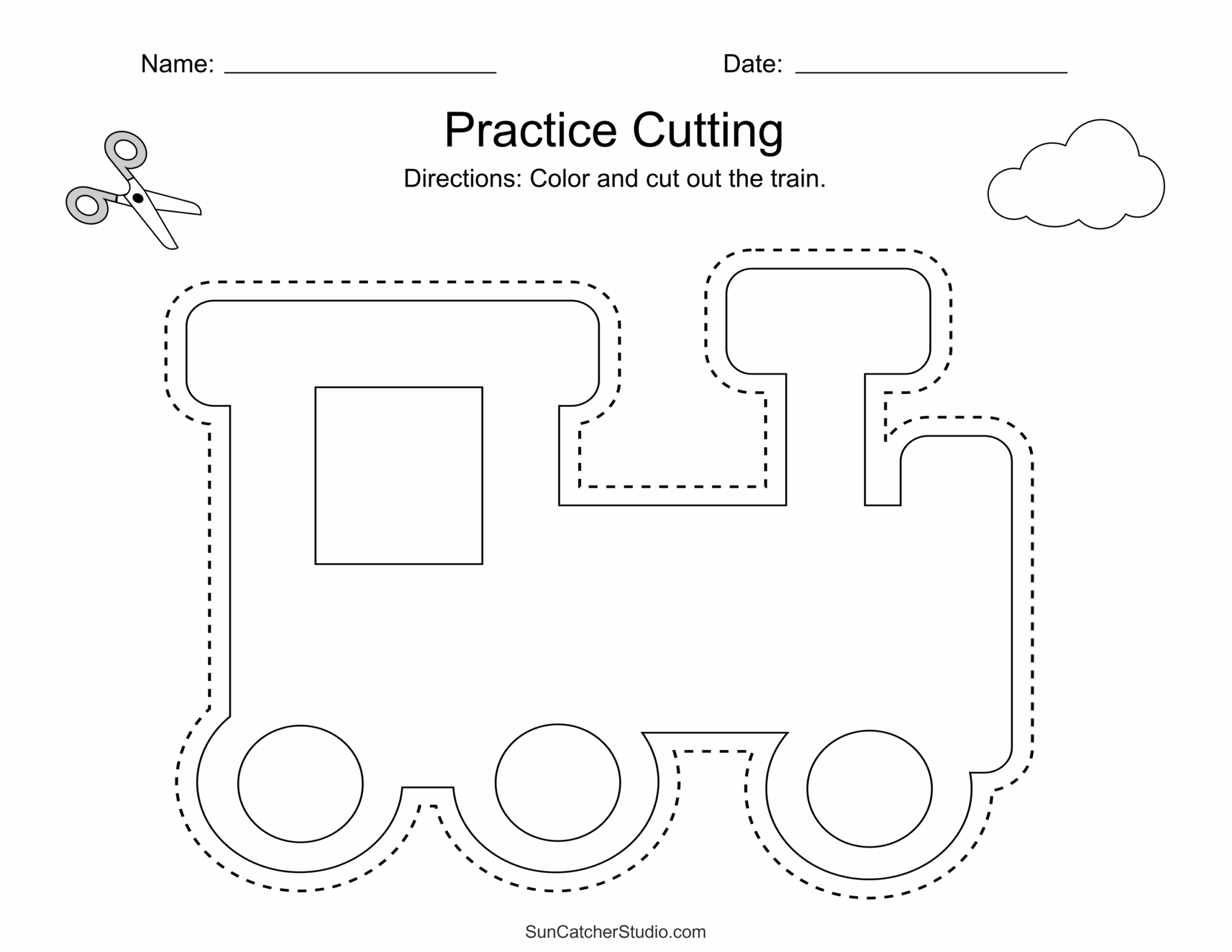 Free Printable Cutting Practice Worksheets Pdf Free Printable Cutting Practice Worksheets Pdf