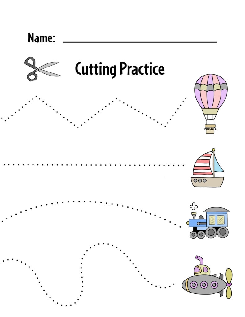 Free Printable Cutting Worksheets For Preschoolers The Hollydog Free Printable Cutting Worksheets For Preschoolers The Hollydog